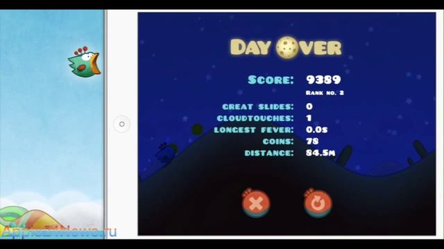 Видеообзор Tiny Wings 2.0