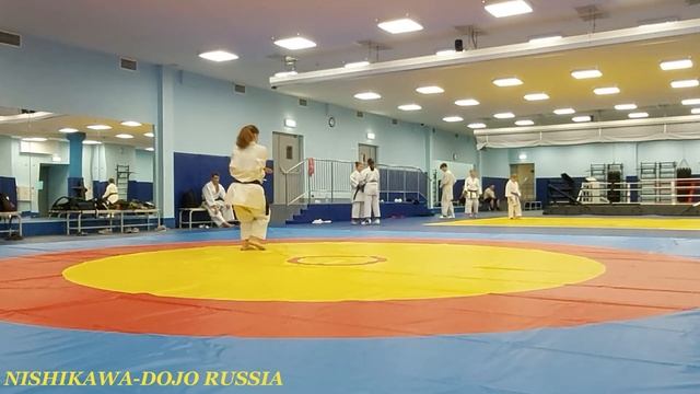 Сётокан каратэ ката Годзюшихо Шо (тренировка)