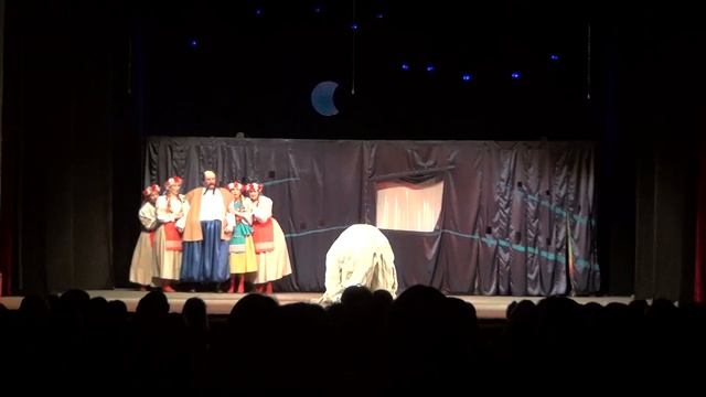 #1 ФРАГМЕНТ СПЕКТАКЛЯ НОЧЬ ПЕРЕД РОЖДЕСТВОМ #КОТЛАСТЕАТР