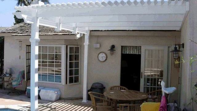 Pergola Plastic Wood Composite Waterproof