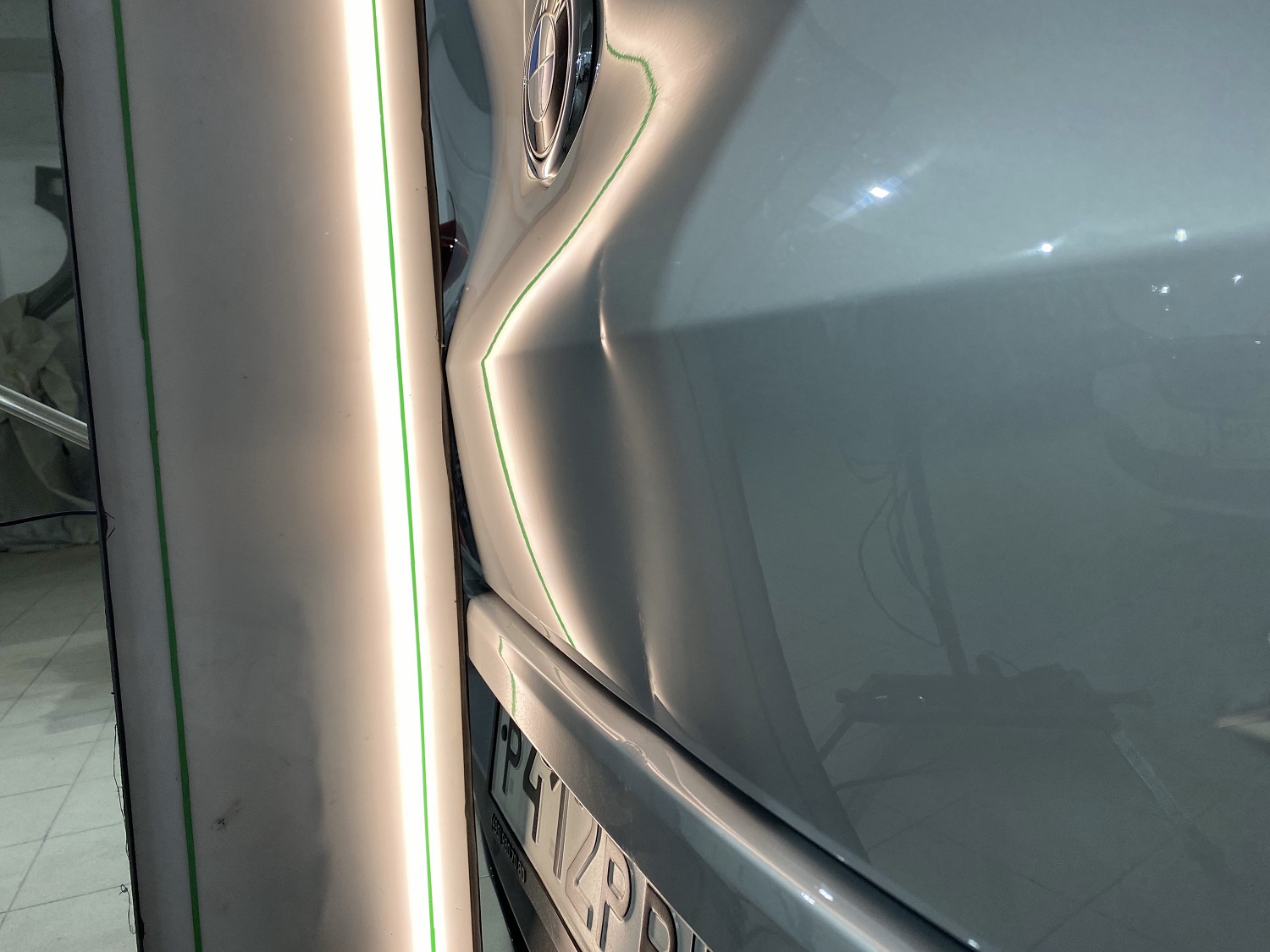 Эти столбы??♂️Ремонт вмятины без покраски?