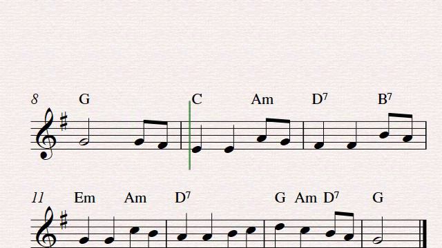 Infant Holy, Infant Lowly - Free easy Christmas violin sheet music