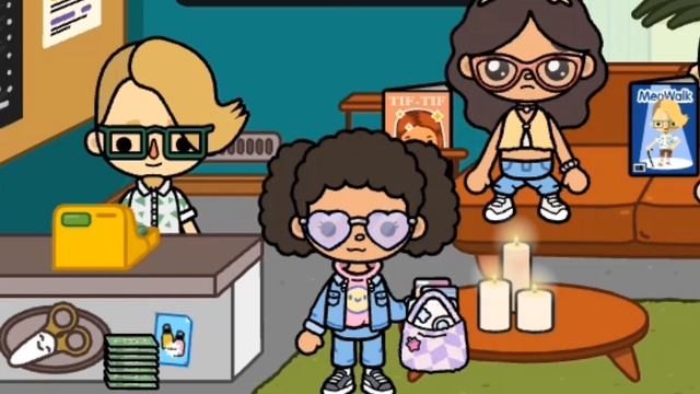 покарсела волосы//тока бока//toca Boca//