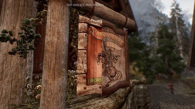 Skyrim SE Mods: HD Unique Inn-Shops Signs Remaster