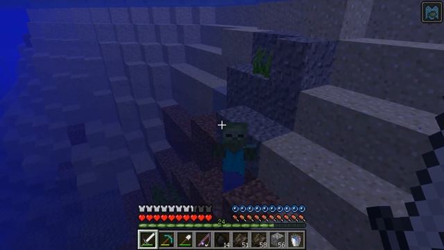 ШЛЕМ ПОДВОДНОГО ДЫХАНИЯ! ДЕЛЬФИН ПРИВЕЛ К СОКРОВИЩАМ? ВЫЖИВАНИЕ В МАЙНКРАФТ 1.13 / Minecraft 1.13