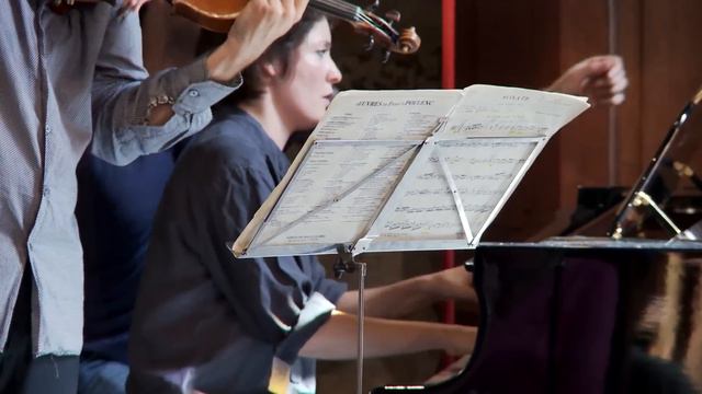 Daniel Rowland & Natacha Kudritskaya Play Poulenc @ Stiftfestival '12