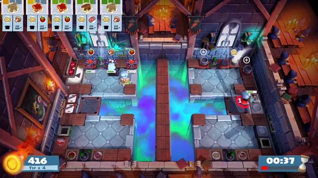 Overcooked 2 Let's Play, 3 Stars! Online Multiplayer! Ep.10 (Pancakes With Chockie!)