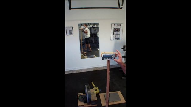 Weighted Pull Ups 5 Deadhang Reps + 160 Lbs