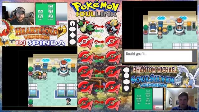 Pokemon HeartGold  SoulSilver Soul Link Randomized Nuzlocke wDJ Spinda  ThePhantomMichael