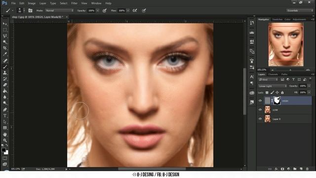 FACE RETOUCH PHOTOSHOP TUTORIAL 2016
