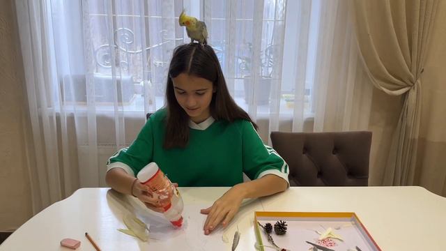 Создание картины из природных материалов #экологияделокаждого #Экоблогер