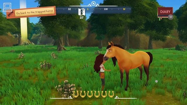 DreamWorks Spirit Luckys Big Adventure Part 6 Horse Game