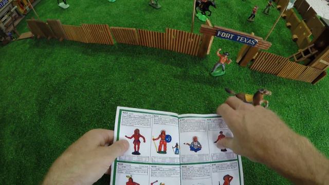 Форт Техас 98. Солдатики , индейцы , ковбои.* Fort Texas Figures Indians Cowboys