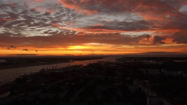 Закат в Вецмилгрависе (02,09,12)