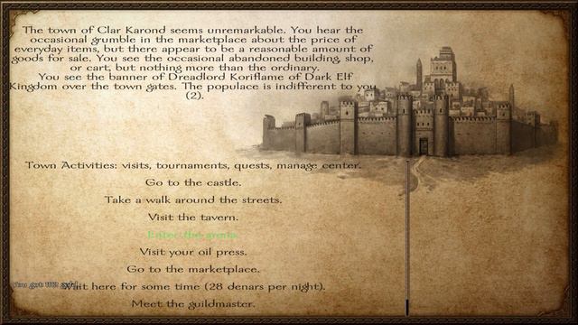 Warsword Conquest - Dark Elves E170 (Warband Mod)