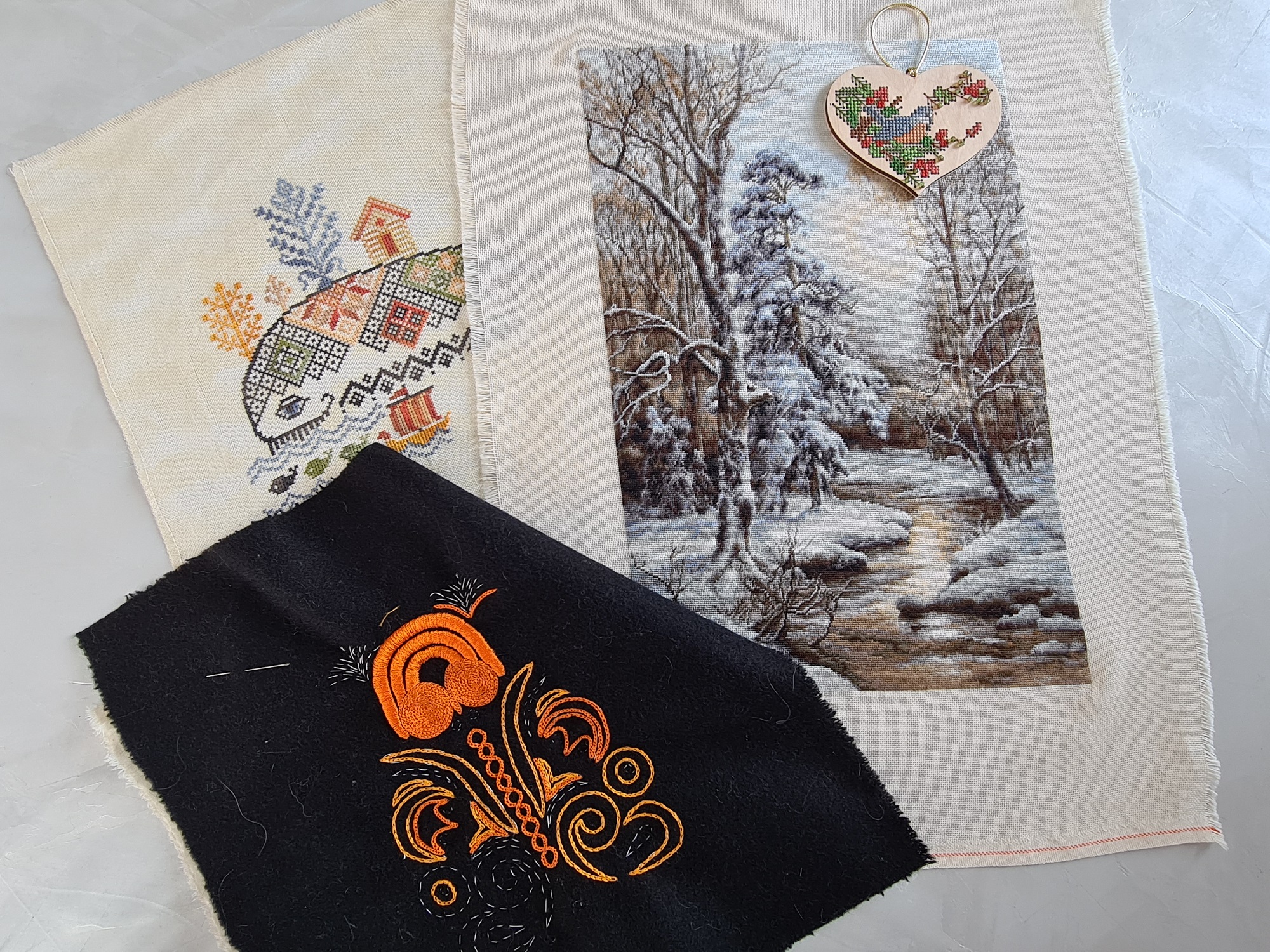 Вышивальные итоги за октябрь 2023 года