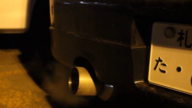 Vlog005-トヨタbBのフジツボマフラー音録った　Toyota BB Fujitsuho Muffler Recording