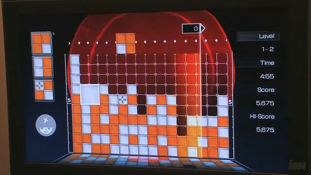 Lumines Supernova PlayStation 3 Gameplay - TGS 2008: