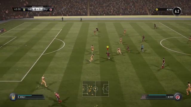 FIFA 18 (Player Career) Tijuana Xolos/Liga MX-Playoffs (Semifinals) Leg 1