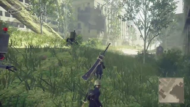 Обзор NieR: Automata. Тёлочки и хардкор