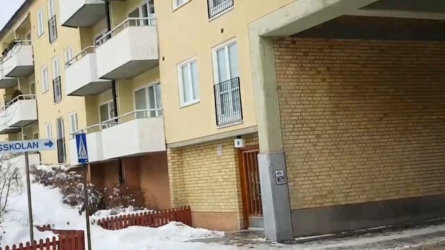 Стокгольм. Как в Швеции убирают снег.