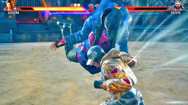 AZUCENA VS KAZUYA😤-TEKKEN 8 GAMEPLAY #13