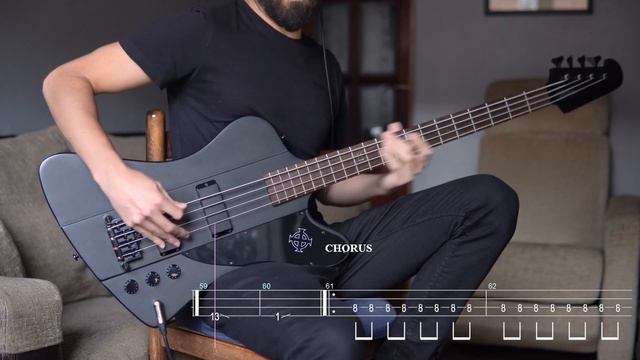 Arch Enemy - Deceiver, Deceiver (Bass Cover) + SCREEN TABS