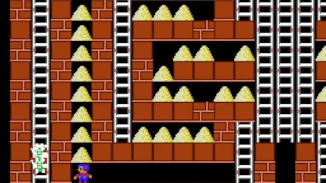 Championship Lode Runner Прохождение 12. STAGE 21-22