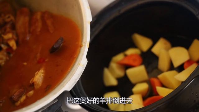 胖妹栽树借口多，5斤羊排炖一锅，肉嫩多汁，老爸总算吃过瘾了！【陈说美食】