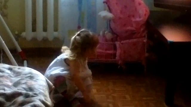 Первое занятие йогой:)