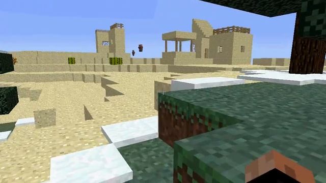 Minecraft 1.3 сид деревни в пустыне [seed Village In Desert]