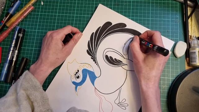 Drawing Birds Illustrations