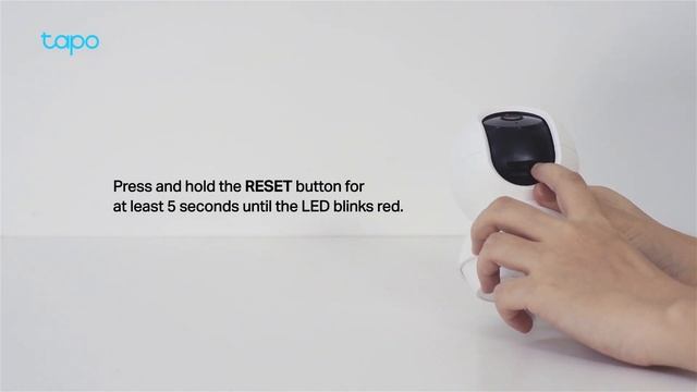How To Reset Your Tapo Pan&Tilt Wi-Fi Camera: Tapo C200/Tapo C210/ TC70
