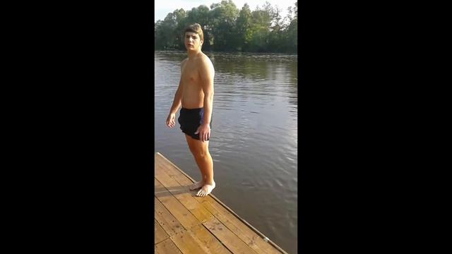 Речка и сальто назад | VLOG