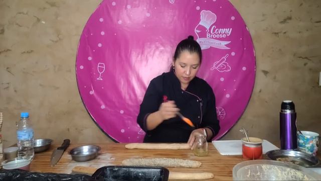 PAN INTEGRAL CON SEMILLAS Y PAN INTEGRAL CON NUECES CLASE N° 3 CURSO DE PANADERIA INTEGRAL.SALUDABL