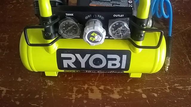 Review On The Ryobi One+ Compressor