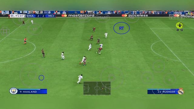 FIFA 23 Mobile (Moonlight Emulator) - UCL Final Real Madrid Vs Man City Gameplay Android & IOS