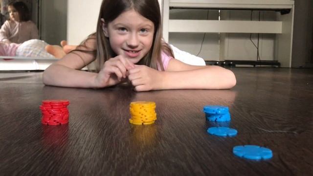 Игра с фишками из конструктара ФиксПрайс