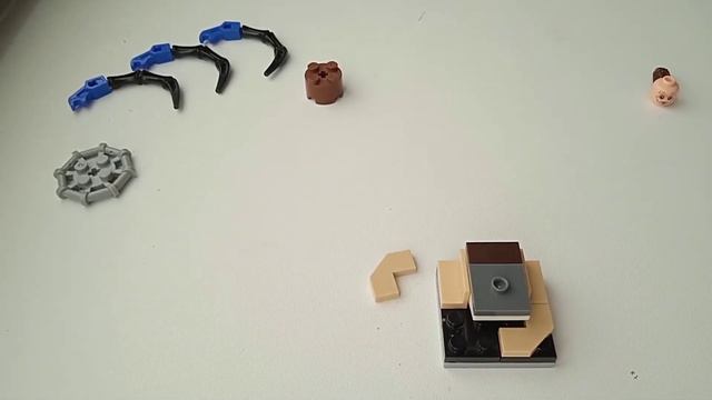 Как сделать паука Skibidi Toilet из лего.