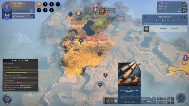 HUMANKIND - The Roman Empire || FULL RELEASE || Part 01 Grand 4X Strategy Game DIFFICULT