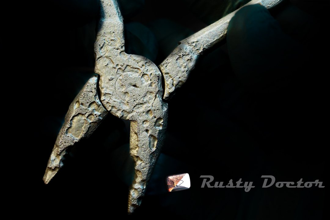 Реставрация очень ржавых пассатижей