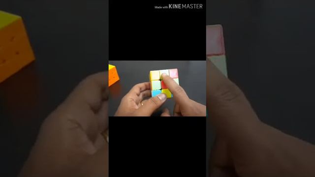 ###Solving Rubi Cube , Using 2 Rules-Part 1###