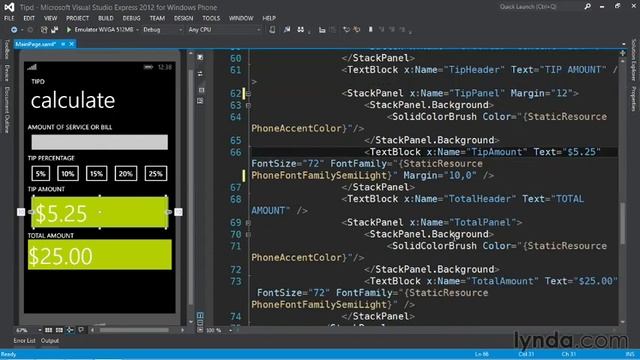 Windows 8 Phone Application Development-10 Calculating Bills (margins)