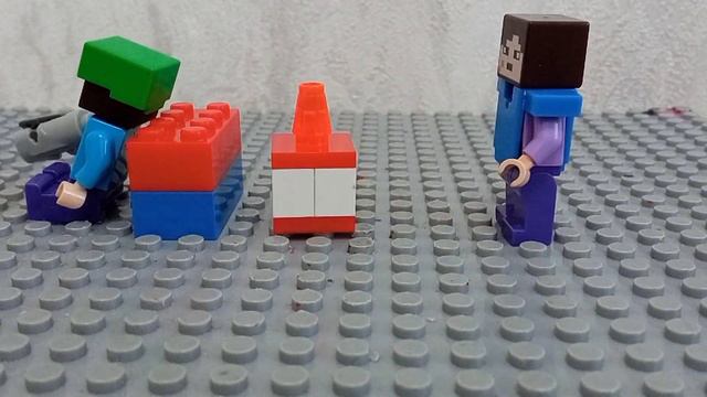 холодные игры Майнкрафт лего