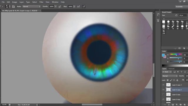 1-Part 3 Painting Iris