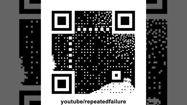 Bad Apple!! But It's A QR Code (Original)