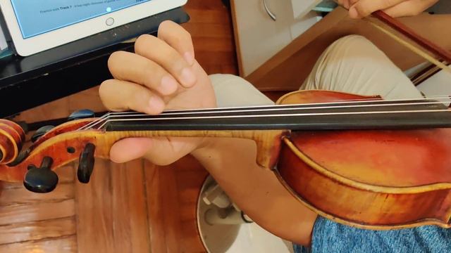 Gypsy Jazz Violin Practice 'minor Swing' (Am)