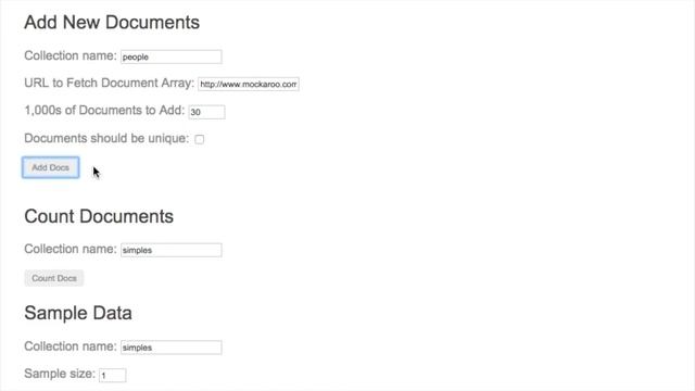 Mongopop – Angular Client Demo