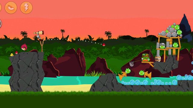 Angry Birds Classic Flock Favorites Level 1-15 World 1 Complete