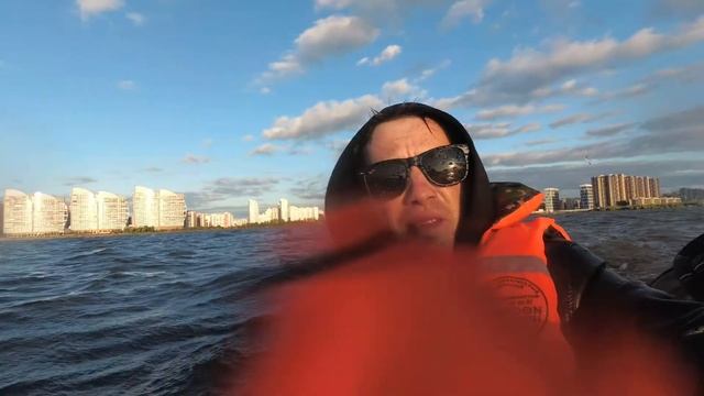 Покатушки на лодочке по финскому заливу